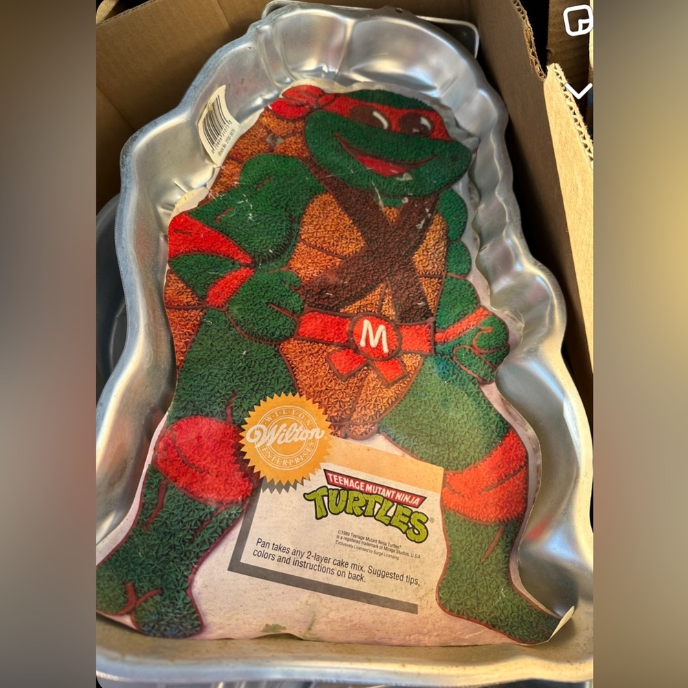 Wilton Vintage 1989 Ninja Turtle